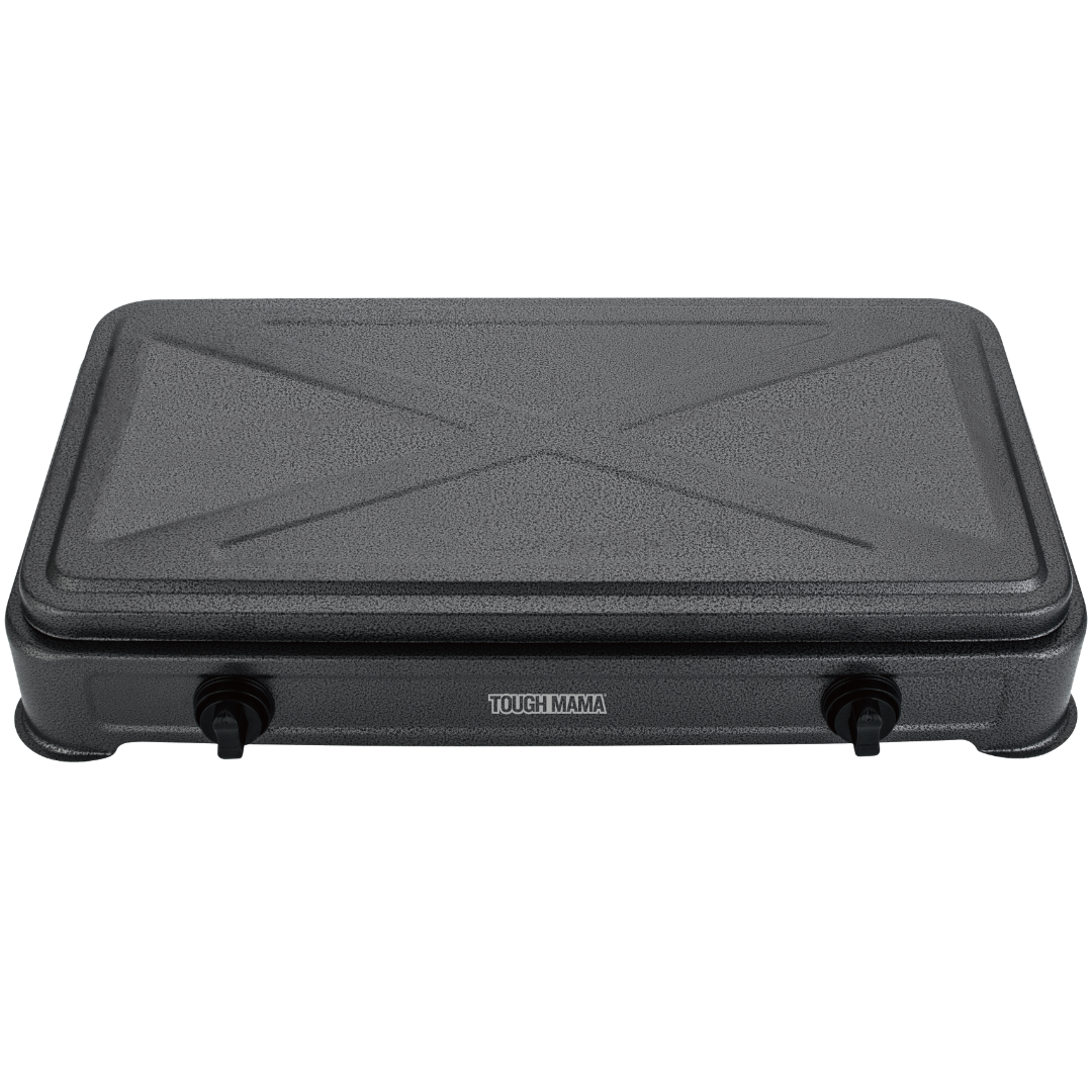 Tough Mama  NTM-EGSD Double Burner Gas Saver European Stove