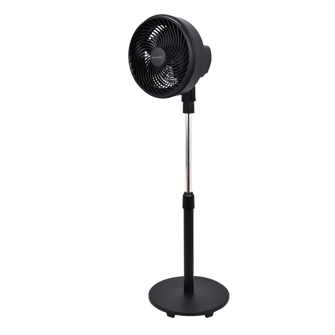 Coldfront by Tough Mama CF-CSF10 Circulator Stand Fan 10-inch Strong Wind Low Noise Electric