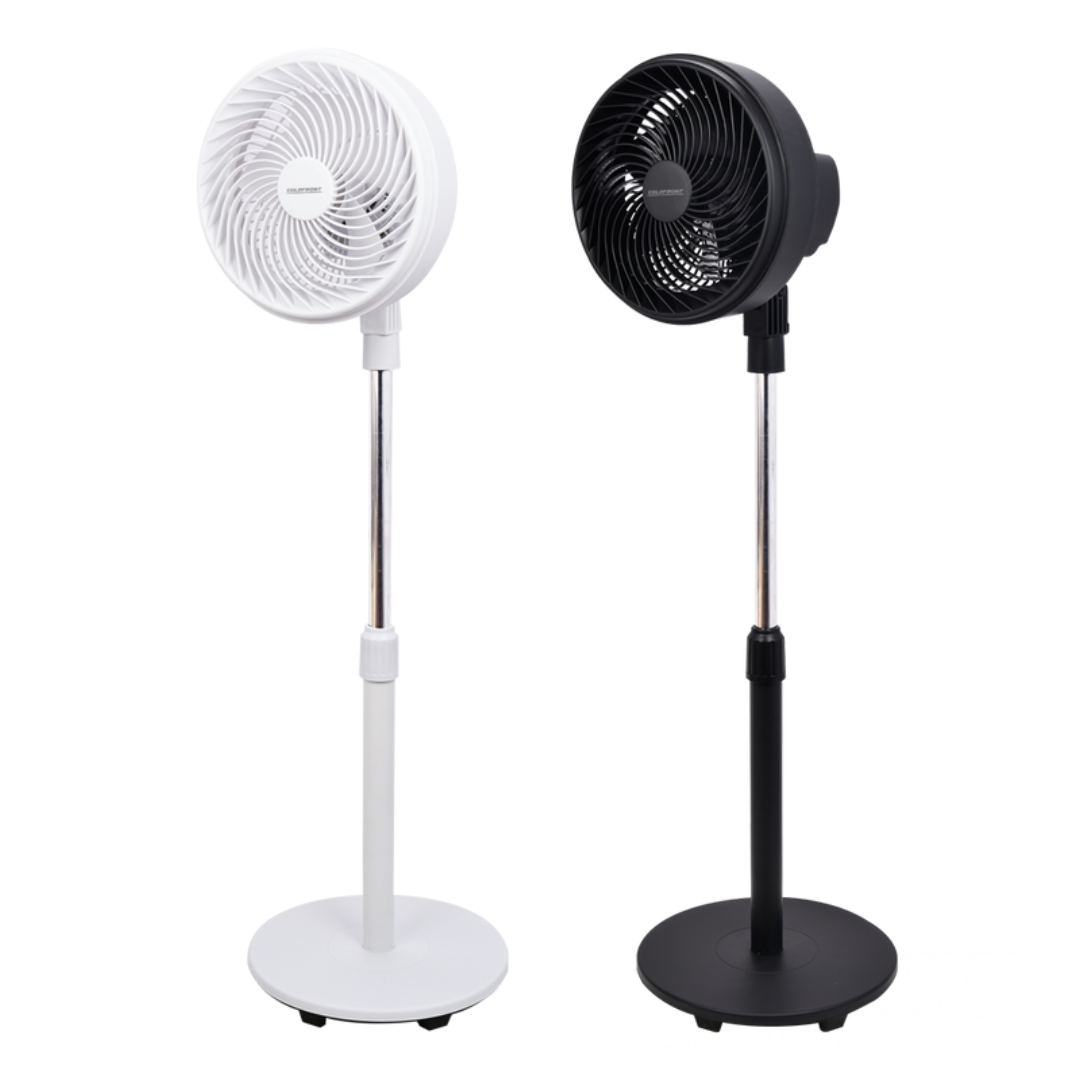 Coldfront by Tough Mama CF-CSF10 Circulator Stand Fan 10-inch Strong Wind Low Noise Electric