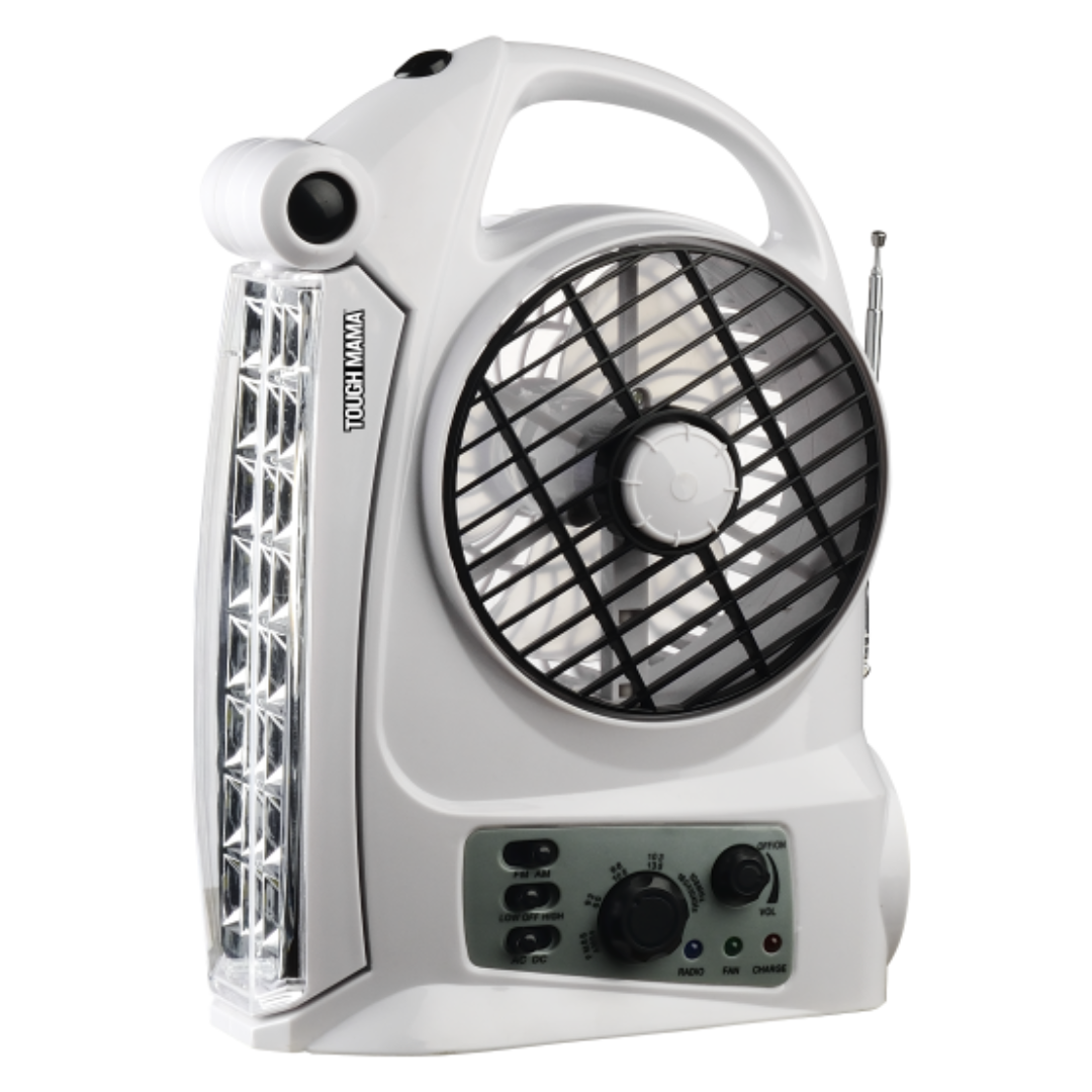 Tough  Mama NTMRF-5R Multifunctional Rechargeable Fan  5"