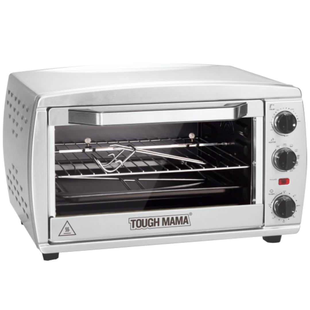 Tough Mama  NTMCRO-30 30L 3-in-1 Convection Oven, Rotisserie & Toaster