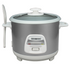 Tough Mama Straight Type Rice Cooker SILVER with Spoon and Measuring Cup Automatic