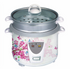 Tough Mama NTMRC17-3SE 10-cup Rice Cooker Cherry Design with Steamer Teflon Nonstick Pan 1.8L Glass