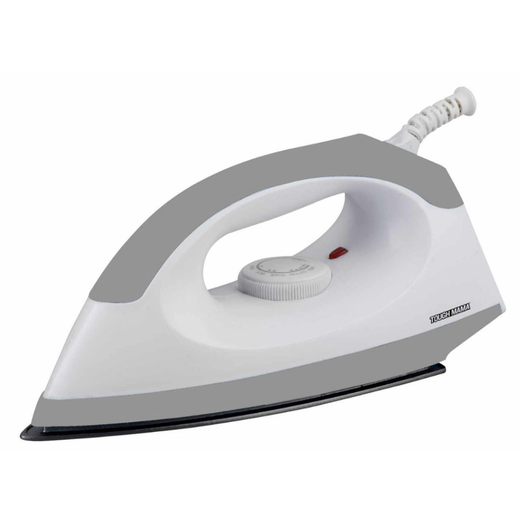 Tough Mama NTMFI-L2 Dry Light Flat Garment Iron Non-Stick Plate Pilot Light Indicator Plantsa