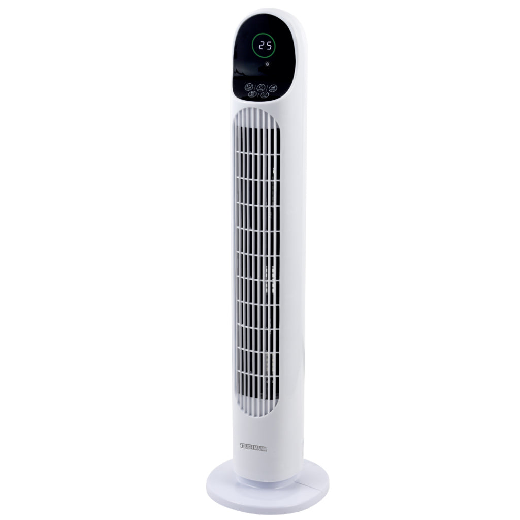 Tough Mama NTMTF32-R Digital Tower Fan 32” Tall 3-speed with remote & 9-hr timer Oscillating Fan