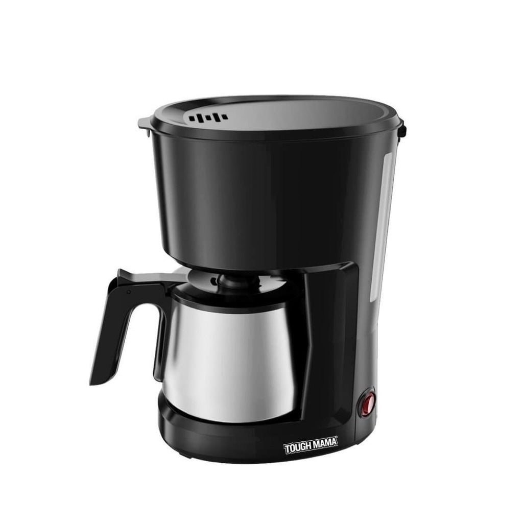 Tough Mama NTMCM-10SS Stainless Coffee Maker 10 cups Keep Warm Function Black Coffee Maker