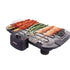 Tough Mama NTM-EG7 Econo-Grill Electric Griller Cool Touch Handles Adjustable Height Takoyaki